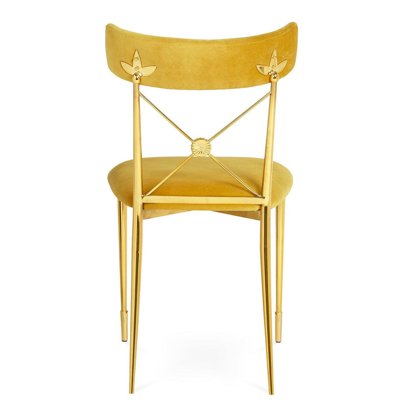Rider Dining Chair, Rialto Gold
