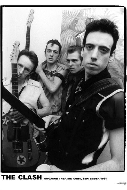 Posters Wholesale The Clash Poster - Paris Band Shot - Darkest Hour Apparel