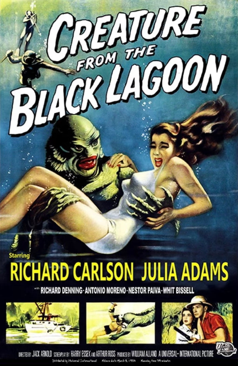 Posters Wholesale Creature From The Black Lagoon Movie Poster - Darkest Hour Apparel