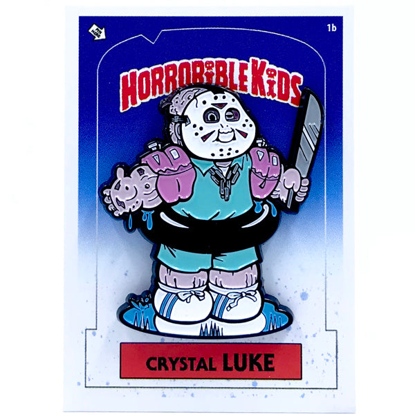 Disburst Horrorible Kids - Crystal Luke- Limited Edition Enamel Pin - Darkest Hour Apparel