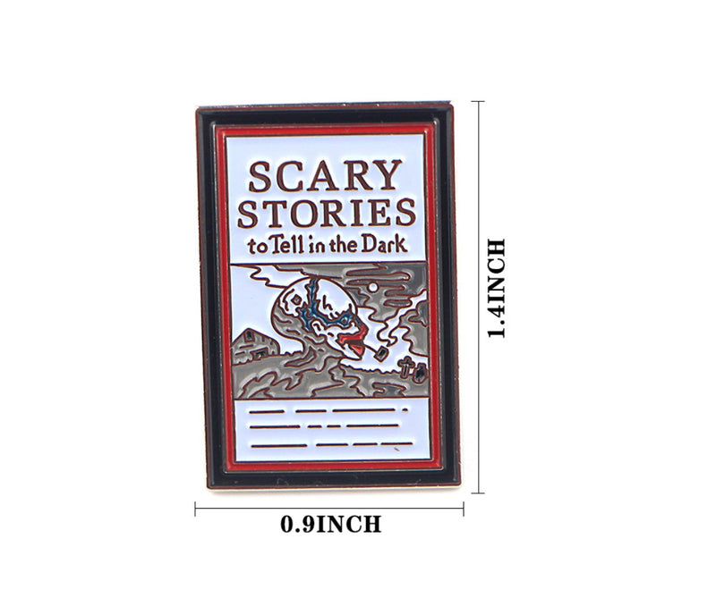 Darkest Hour Apparel Scary Stories To Tell In The Dark Enamel Pin - Darkest Hour Apparel