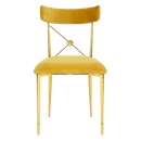 Rider Dining Chair, Rialto Gold