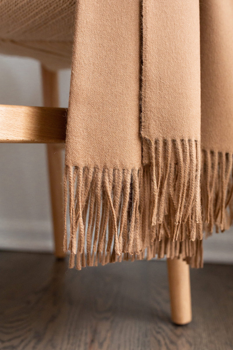 Esencia Alpaca Throw - Clay