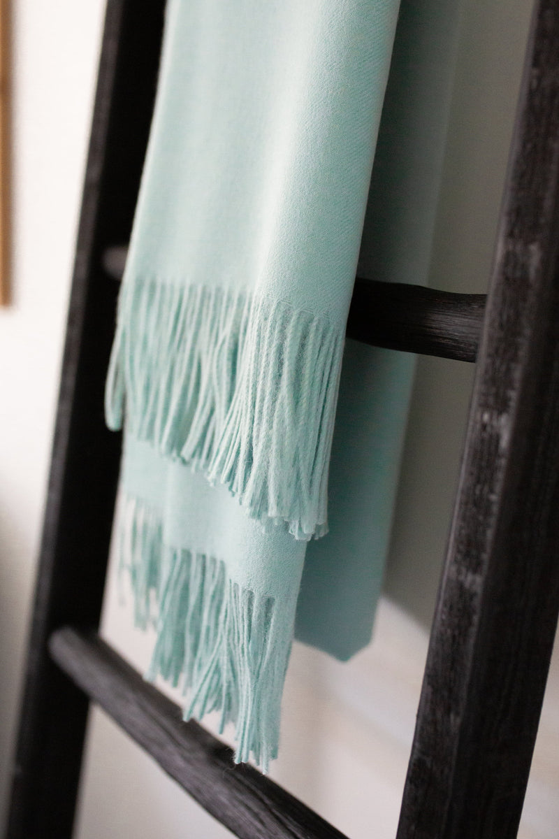 Esencia Alpaca Throw - Sky Blue