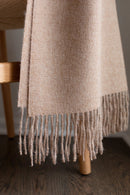 Encanto Alpaca Throw - Sandy Beige