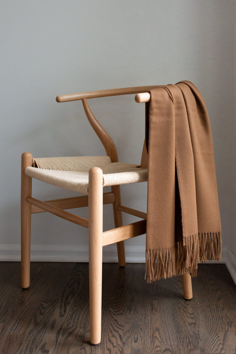 Esencia Alpaca Throw - Clay