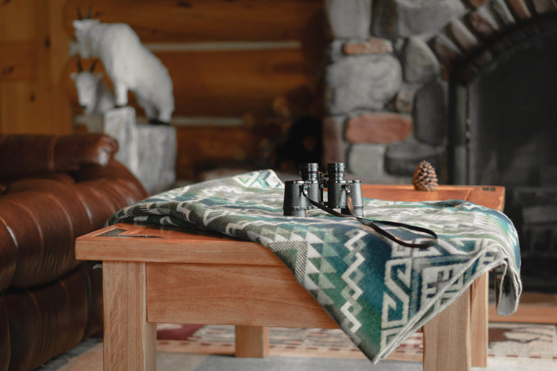 Epera Blanket - Blue / Green