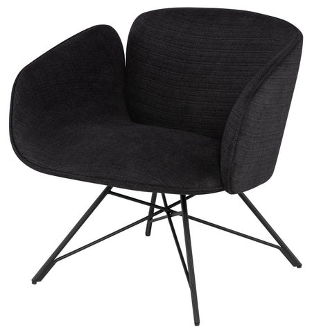 Doppio Occasional Chair-Black