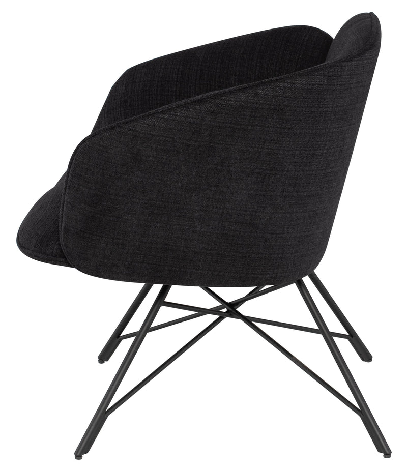 Doppio Occasional Chair-Black