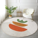 Abstract Boho Home Decorative Washable Round Rug | Homeezone