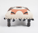 Statement Tiger Upholstered Bench
