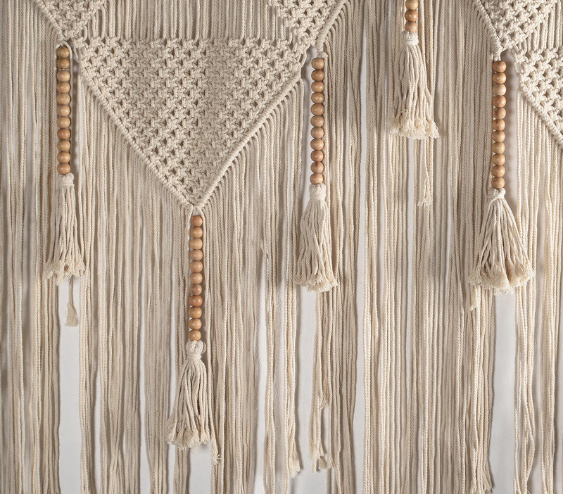 Hand Knotted Macrame Boho Wall decor