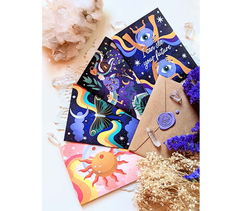 Magical Memos Greeting Cards | Goddess Provisions