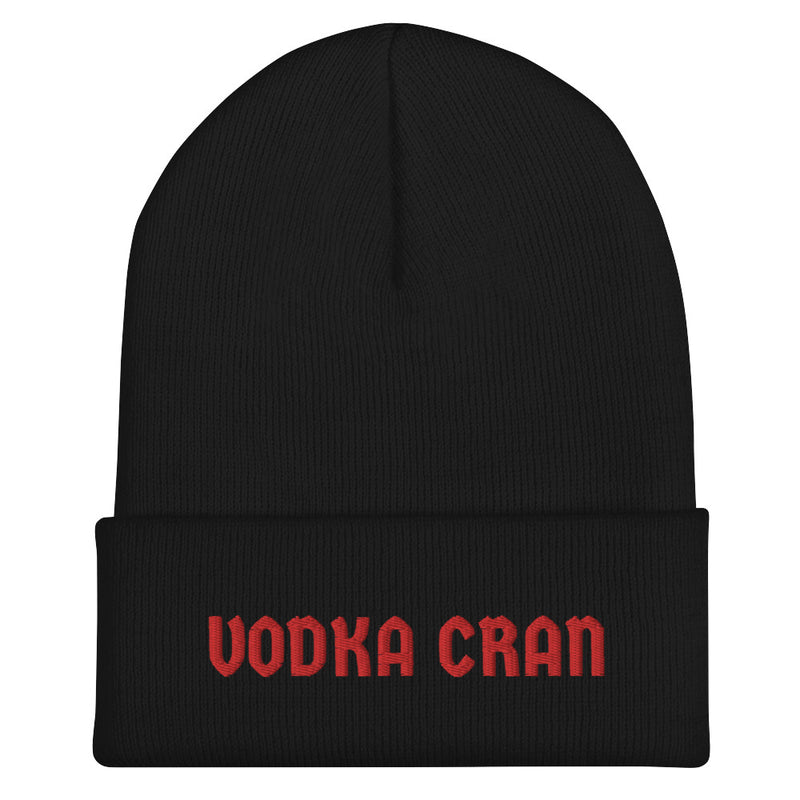 Vodka Cran Cuffed Beanie