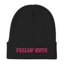 Feeling Cute Embroidered Beanie