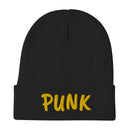 Punk Embroidered Beanie