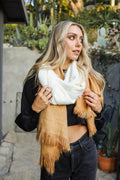 Silky Wool Ombre Scarf