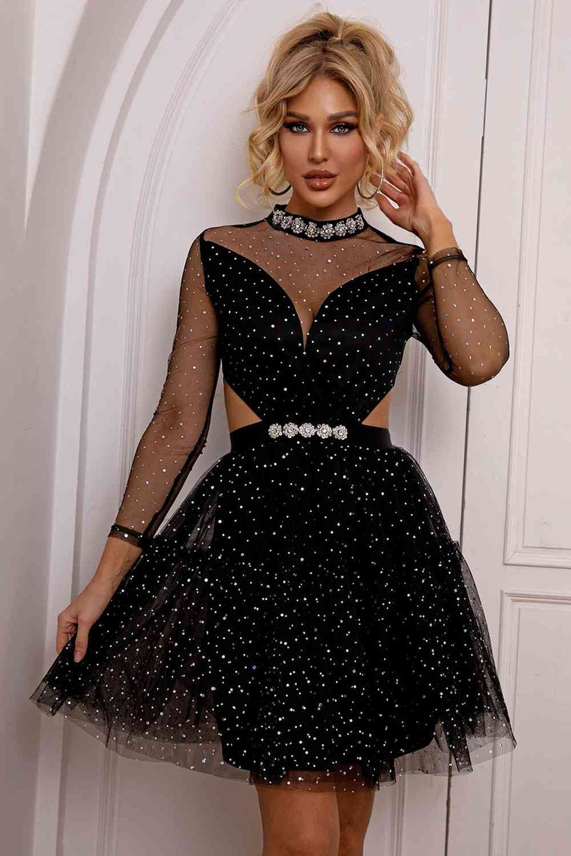 The Little Black Sparkle Dress