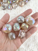 Aura Flower Agate Tumble