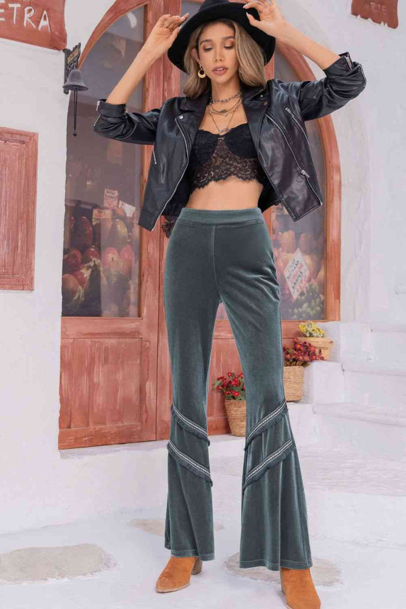 Long Wide Leg Pants