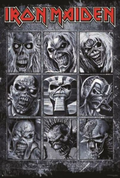 Black Ball Corp Iron Maiden Band Poster - Darkest Hour Apparel