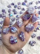 Aura Amethyst Flower Cluster