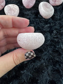 Rose Quartz Ema Egg Seer Stone