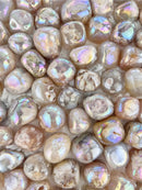 Aura Flower Agate Tumble