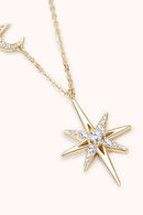 Moissanite 925 Sterling Silver Necklace