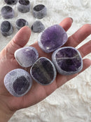 Amethyst Ema Egg / Seer Stone
