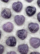Lepidolite Heart
