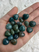 Moss Agate Mini Heart