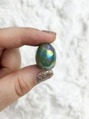 Aura Green Adventurine Skull