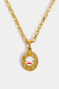 Stainless Steel 18K Gold-Plated Necklace