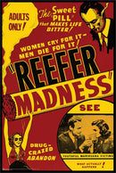 Black Ball Corp REEFER MADNESS POSTER - Darkest Hour Apparel