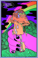 Black Ball Corp Sexy Mushroom Black Light Poster - Darkest Hour Apparel