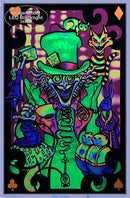 Black Ball Corp Mad Hatter Black Light Poster - Darkest Hour Apparel