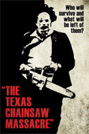 Black Ball Corp TEXAS CHAINSAW MASSACRE POSTER - 24" X 36" - Darkest Hour Apparel