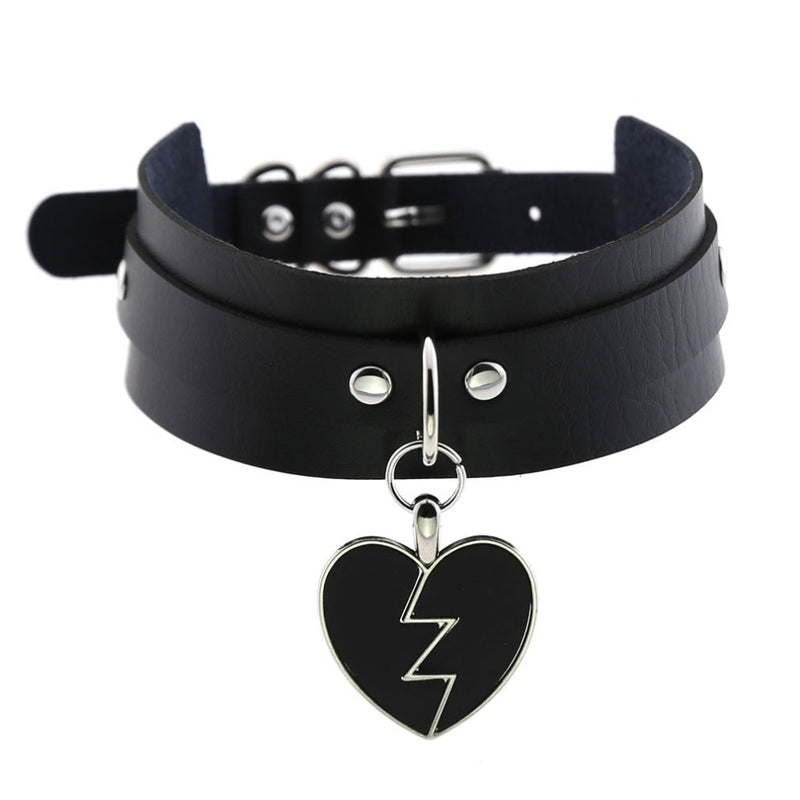 Darkest Hour Apparel Broken Heart Choker - Darkest Hour Apparel