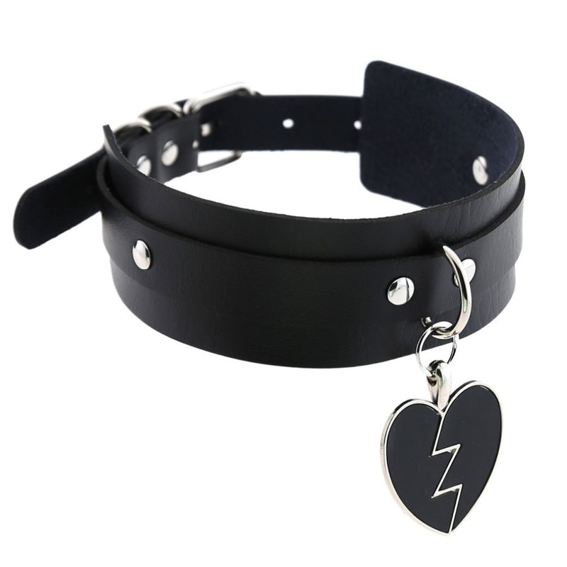 Darkest Hour Apparel Broken Heart Choker - Darkest Hour Apparel