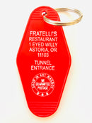 The 3 Sisters Design Co Motel Keychain- Fratelli's - Darkest Hour Apparel
