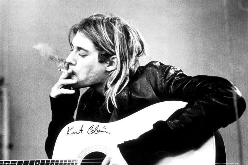Posters Wholesale Nirvana - Kurt Cobain Smoking Poster - Darkest Hour Apparel