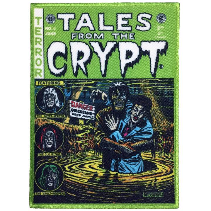 KreepsVille666 Tales From The Crypt Green Cosmic Patch - Darkest Hour Apparel