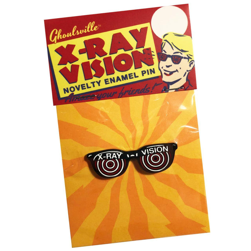 Retro-a-go-go X-Ray- Enamel Pin - Darkest Hour Apparel