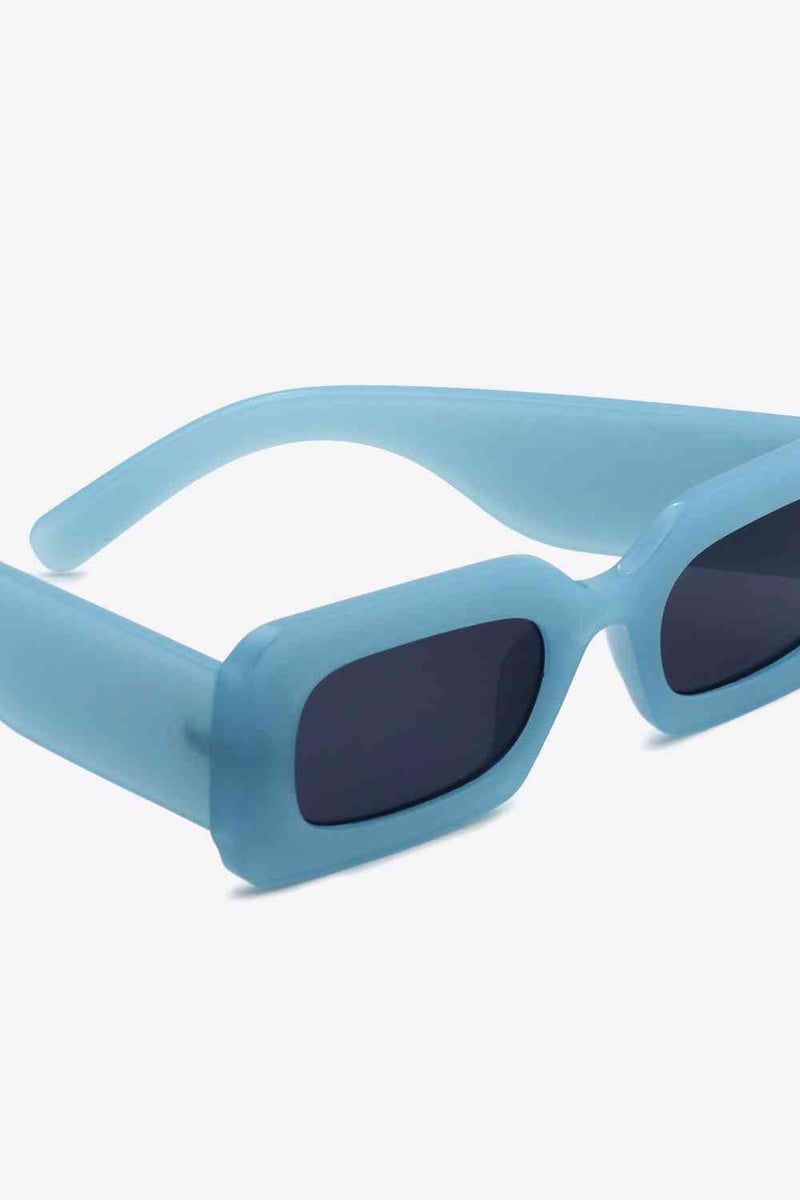 Polycarbonate Frame Rectangle Sunglasses