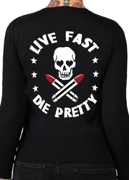 PINKY STAR Die Pretty- Cardigan - Darkest Hour Apparel