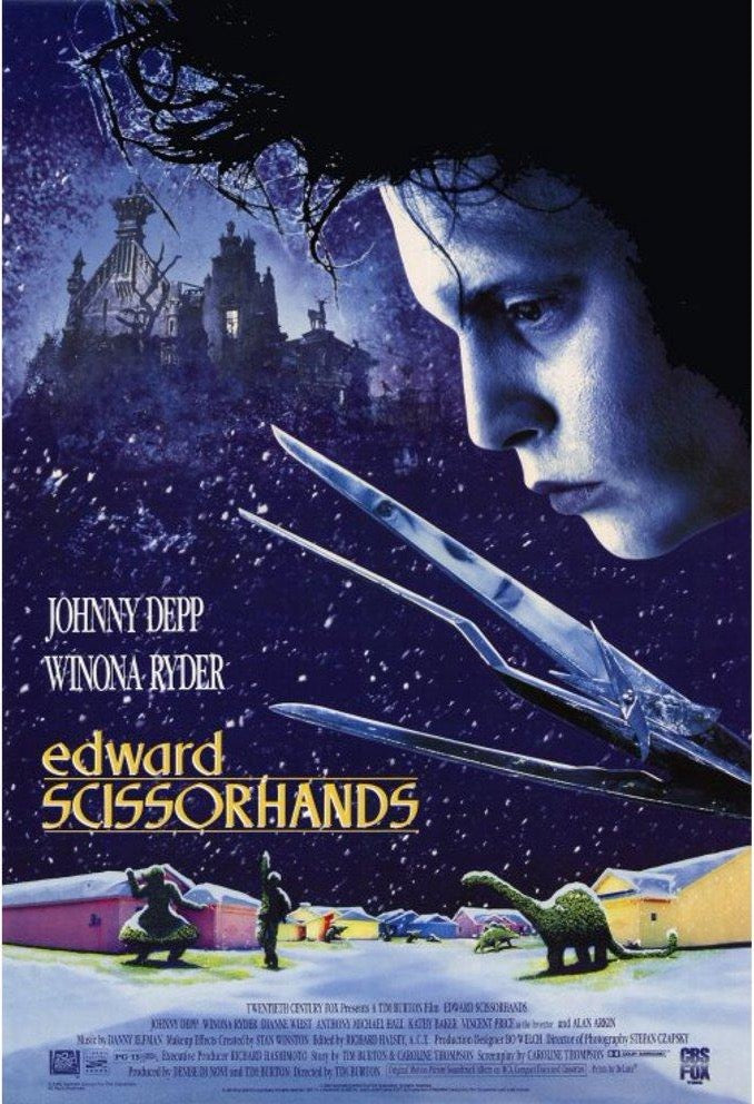 Posters Wholesale Edward Scissorhands Movie Poster - Darkest Hour Apparel