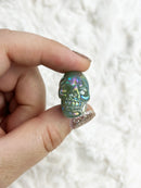 Aura Green Adventurine Skull