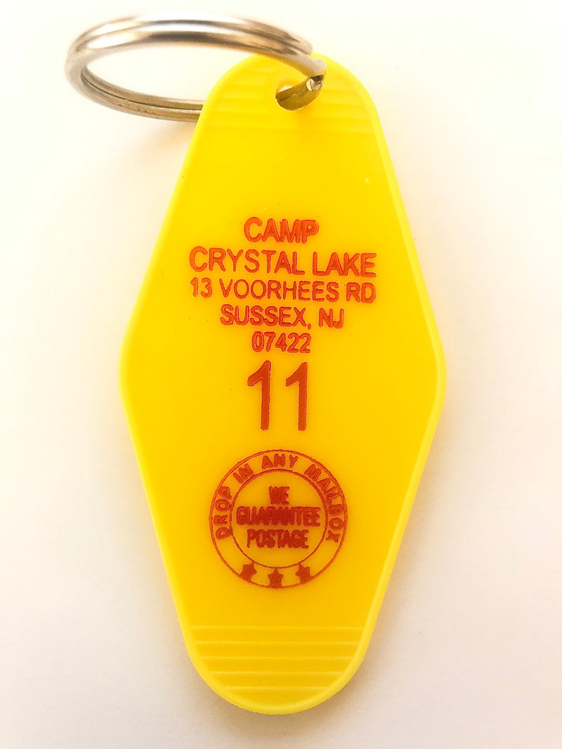 The 3 Sisters Design Co Motel Room Key- Camp Crystal Lake - Darkest Hour Apparel