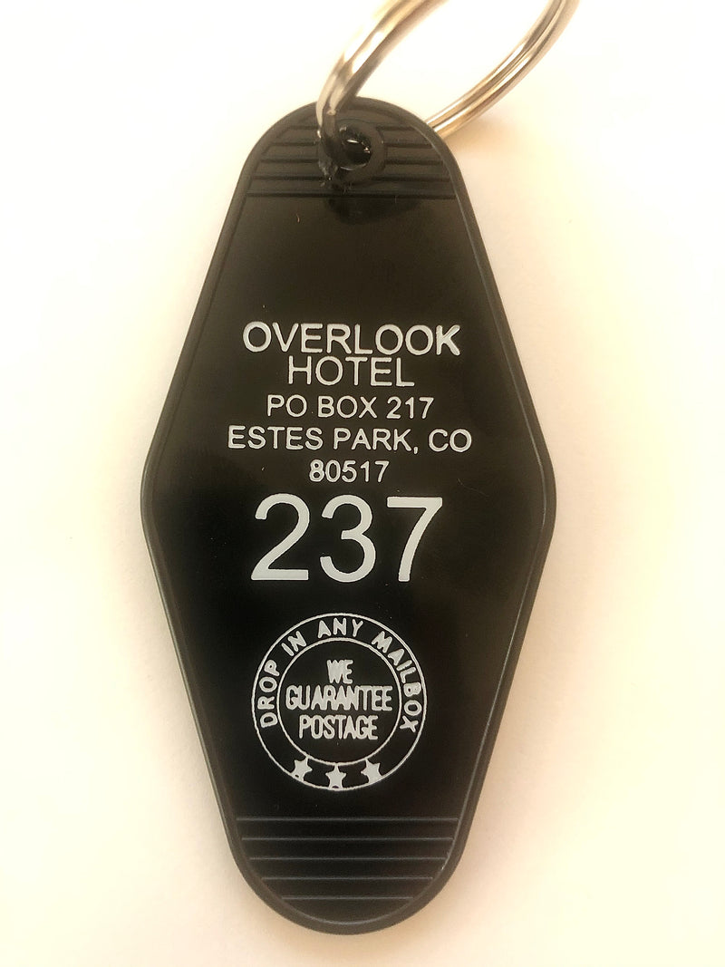 The 3 Sisters Design Co Motel Keychain - Overlook Hotel Room 237 - Darkest Hour Apparel